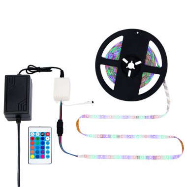 Фотография товара 'Lamper 142-402 Комплект светодиодной ленты 5 м с блоком питания и контроллером IP65'