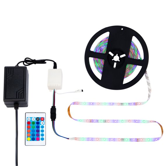 Фотография товара 'Lamper 142-402 Комплект светодиодной ленты 5 м с блоком питания и контроллером IP65'